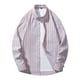 thumbnail image 1 of Camisas Para Hombre Manga Larga De AlgodóN Camisa informal con botones y bolsillo con solapa a cuadros a la moda de primavera y otoño para hombre (Orange, XXL), 1 of 2