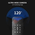 thumbnail image 2 of WAFU Wafu 3.5-Inch HD Smart Door Lock with 120° Wide-Angle Cat Eye Camera, TY App Control, Fingerprint & Password Access, 2.4G WiFi, Black Aluminum Alloy Design, 4*AA Batteries Not Included, 2 of 6