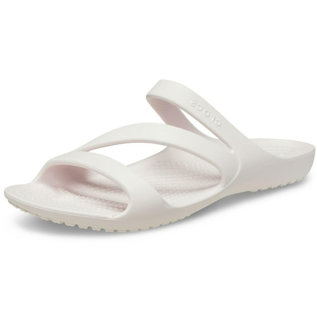 Sandalias Crocs Kadee II para mujer, apenas rosas, talla 7