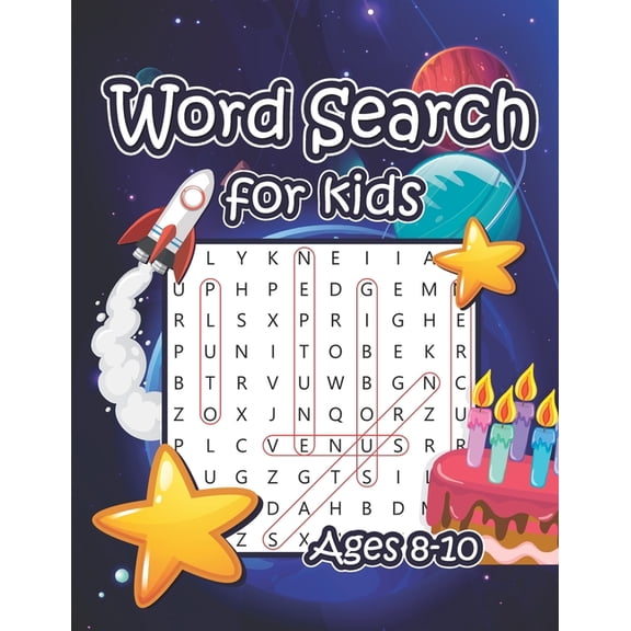 Word Search for Kids Ages 8-10: Word Search Puzzle Books for Learn Vocabulary, Develop Reading Skills and Practice Spelling (Paperback)
