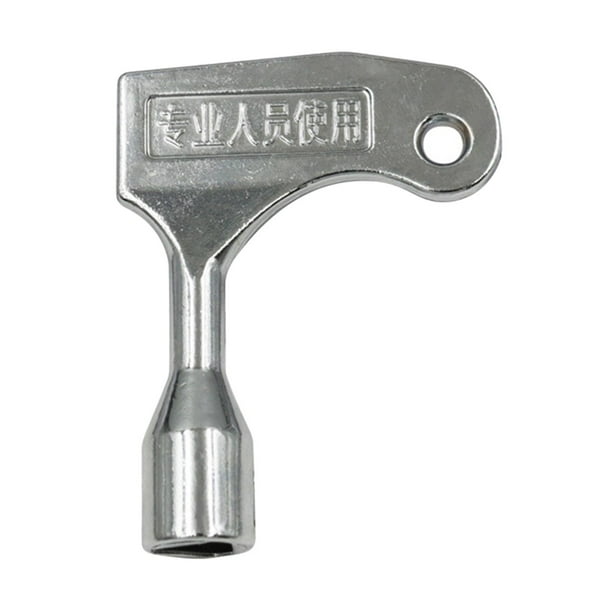 Llaves de de puerta triangular, llave de utilidad duradera de Panel Triangular Universal para cajas de almacenamiento
