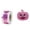 A009- Style I, variant on Halloween Stickers Glitter Pink Jack-o'-Lantern 500 Pieces 1 Roll for Halloween Party Decorations Trick or Treat Favors Gift Wrapping Scrapbooking Kids Halloween Craft Activities
