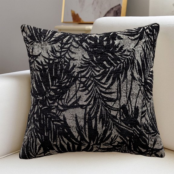 WNFJR Green Black Sofa Pillow Multipurpose Living Room Decorative Cushion Soft Bedside Backrest Cushion High-Elasticity Cotton Window Seat Cushion