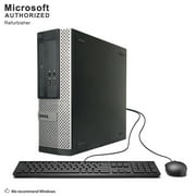 Restored Dell OptiPlex 3020 SFF Desktop PC, Intel Core I34130 3.4Ghz, 12G DDR3, 128G SSD, DVDRW, VGA, DP, WiFi, Bluetooth, Mouse and Keyboard, Windows 10 Pro 64 Bit (Refurbished)