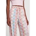 thumbnail image 3 of Women's Striped Floral Print Wide Leg Casual Pants, 3 of 4