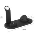 thumbnail image 3 of 3 In 1 Wireless Charging Station Portable Stand Multi Functions Ultra-thin Fast Charger Function USB Dock Station For   8/8 Plus/X/XS, 3 of 8