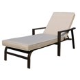 thumbnail image 5 of Zeeyh Sturdy and Comfortable Chaise Lounge, Taupe, Set of 2, 5 of 5