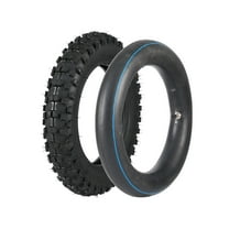 Motorcycle Dirt Bike tire 80/100-10 3.00-10 Inch Tire and Inner Tube for Mini Dirt Pit Bike Trail KLX110 CRF50 XR50 CRF70 Razor SSR Apollo Coolster 50cc 70cc 90cc 110cc