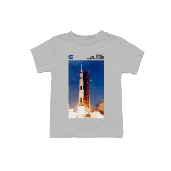 Officially Licensed Nasa Saturn V Rocket Launch Youth's T-shirt