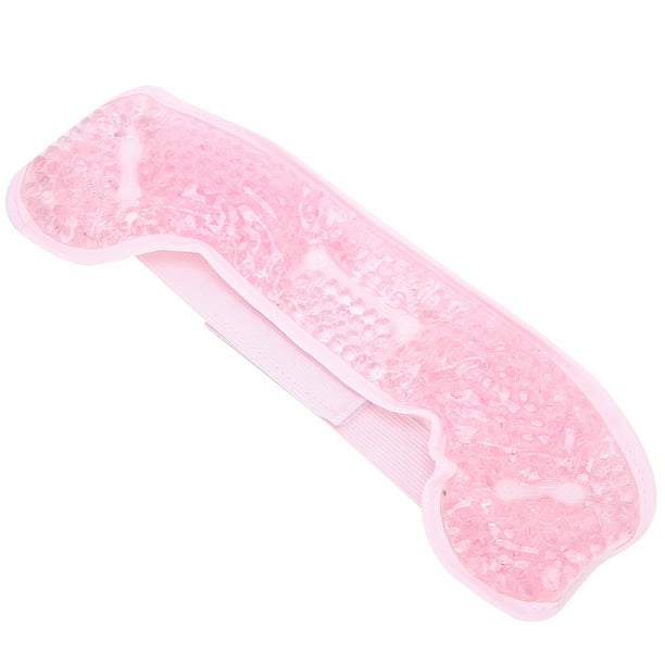 Almohadillas De Gel Frío Para La Cabeza, Paquete De Hielo Para Envolver La Cabeza, Cuentas De Gel, Paquete Frío Caliente Para Aliviar El Dolor De Migraña, Envoltura De Compresa