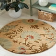 thumbnail image 2 of SAFAVIEH Blossom Layla Floral Flowers Wool Runner Rug, Beige/Multi, 2'3" x 6', 2 of 8