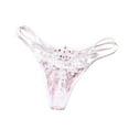 thumbnail image 1 of String Aguichant en Strass pour Femmes, sous-Vêtements, Lingerie, Dentelle, g g String, String Ajouré, Tanga, 1 of 2