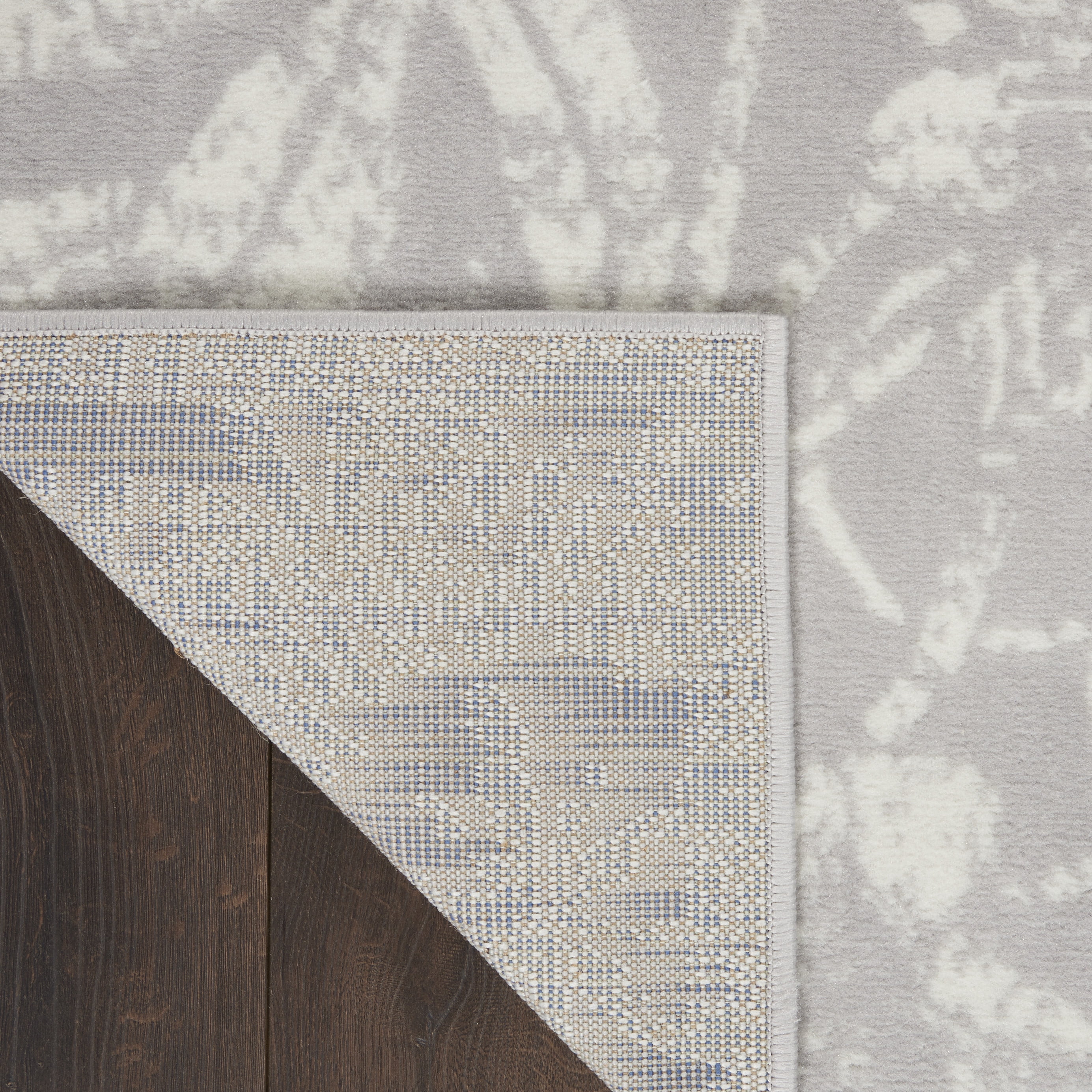 Nourison Whimsicle Botanical Bohemian Grey 8'4" x 11'6" Area Rug, (8' x 12')