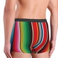 thumbnail image 5 of Disketp Mexican Serape Blanket Stripes Men'S Boxer Briefs,Soft And Breathable Cotton Underwear With Comfortflex Waistband, 5 of 8