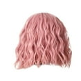thumbnail image 2 of Fiudx Peluca con Flequillo, Peinado Rizado Hasta Los Hombros, Seda de Alta Temperatura, Look Moderno y Divertido, Accesorio de Moda/Disfraz/Uso Diario, Ideal para Cualquier Ocasión., 2 of 6