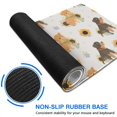 thumbnail image 6 of Long Mouse Pads for Desk,Dogs with Sunflowers Desk Mats on Top Of Desks, Desk Mouse Pad Extra Large with 3mm Non-Slip Base and Stitched Edge for Gaming,Office,Work,Home 31.5"x11.8", 6 of 6