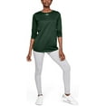 thumbnail image 5 of Under Armour 1305681 Ladies' Long-Sleeve Locker 2.0 T-Shirt - Forest Green Metallic Silver, 5 of 5