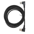 thumbnail image 1 of Cable Din de 5 Pines Midi de 90 Grados, Cable de audio Midi Macho A Macho Din de Ángulo Recto de 5 Pinos para Mizclador de Música, Midi Midi, 1 of 7