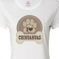 thumbnail image 4 of Inktastic I Love My Chihuahua Dog Women's T-Shirt, 4 of 5
