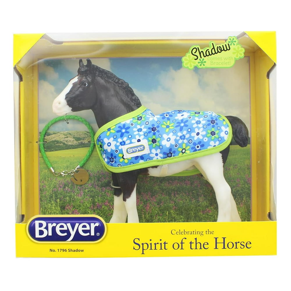 Breyer Traditional Shadow Foal Horse Toy Model with Friendship Bracelet (19 Scale) Walmart