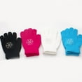 thumbnail image 2 of Figure Skating Gloves Skating Gloves Non-Slip Stretch Gloves For Children Adults Winter Warm Full Length Gloves For Ice Sports Black M, 2 of 9