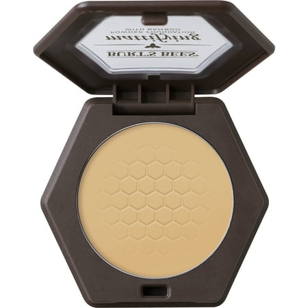 Natural Perfecting Powder Foundation - Burt's Bees 100% Natural Mattifying Powder Foundation, Sand