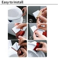thumbnail image 5 of 3 Pcs Toilet Cover Seat Lifter Handle Seat Cover Lifter Toilet Seat Holder Lift Tools Avoid Touching Bathroom Accessories for Home, Office, Hotel, More Sanitary Lifestyle Toilet Lifter, 5 of 7