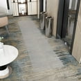 thumbnail image 4 of Ottomanson Floor Protector Waterproof Non-Slip 2x17 Indoor Protector Runner Rug, 2'2" x 17', Clear, 4 of 7