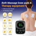 thumbnail image 6 of Cordless Heating Knee Massager, 3 in1 Wraps for Knee Shoulder Elbow, Heating Pad with 3 Level Force and 6 Temperature Levels, Relieve Joint Pain And Pressure, Suitable For Office, Study, 6 of 9