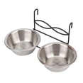 thumbnail image 3 of Hanging Pet Food Water Bowl, Great Material Strong Enough Stable Quality Guarantee for Home ANGGREK JJCW02, 3 of 8