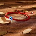 thumbnail image 2 of Paquete de 2 sujetadores de hilo rojo Demon Eye de doble bola Blue Eye Evil Eye, 2 of 5