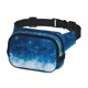 thumbnail image 2 of Disketp Blue Glitter Sparkles Riñonera de Doble Capa, Bolsa de Cintura Ajustable para Viajes, Correr y Senderismo, Riñonera Ligera para Hombre y Mujer, 2 of 9