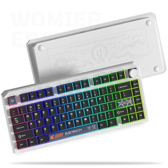 Teclado Mecánico Inalámbrico Womier ERA75 75% con RGB