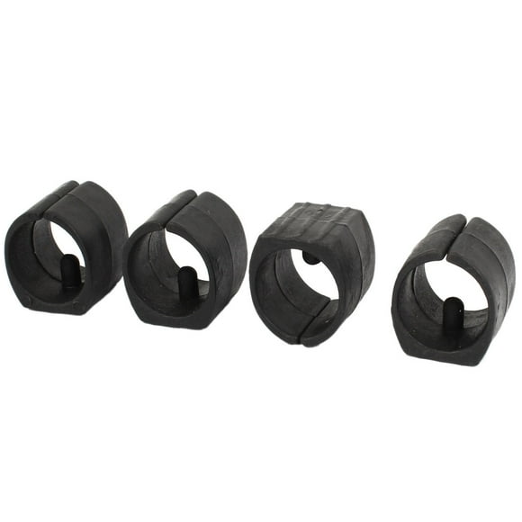 Deslizadores de piso de tubo de silla Breuer, tapa plástica redonda en forma de U, 20mm de diámetro, 4 piezas