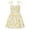 C-12882White, variant on TEDOYE Toddler Girls Sleeveless Fruit Prints Dress Dance Party Bowknot Dresses Sundress Leisure Wear, 12-18 Months