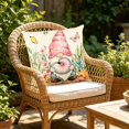 thumbnail image 4 of Summer Pillowcase Blue And Theme Print Soft Breathable Fabricsofa Bedroomcourtyard Decorative Cushion Cover, 4 of 5