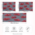 thumbnail image 2 of Pillowcase Satin Pillowcase 26x20in Pillow Case Satin Pillow Case Soft and Smooth Red Maple Leaf Cute, 2 of 9
