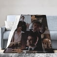 thumbnail image 2 of Stefan Salvatore Fleece Blanket Throw Blanket for Couch - Cozy Luxury Bed Blanket Microfiber and Throws for Sofa, 2 of 6