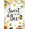 thumbnail image 4 of Decorative Design Bee Theme Decorative Flowers Sweet as can Bee Banner for Kids Party Spring Celebration Baby Shower, 4 of 8