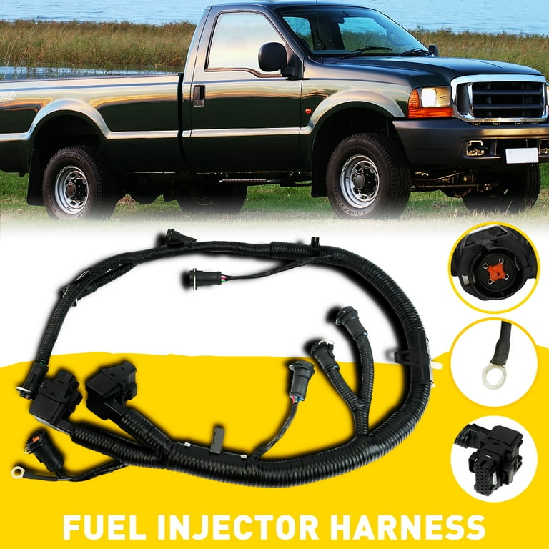 Ficm Fuel Injector Wiring Harness Fit For 2003-2007 Ford F350 F250 F450