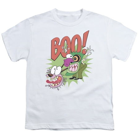 Courage The Cowardly Dog - Stupid Dog - Youth Short Sleeve Shirt - X-Large