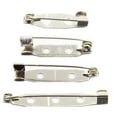 thumbnail image 6 of Soumake 100Pcs Practical Alloy Brooch Bar Backs Safety Pins with Holes for Jewellery Findings, 6 of 7