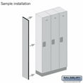 thumbnail image 2 of Salsbury Industries 33333CHE Side Panel - for Designer Wood Locker - without Sloping Hood - Cherry, 2 of 2