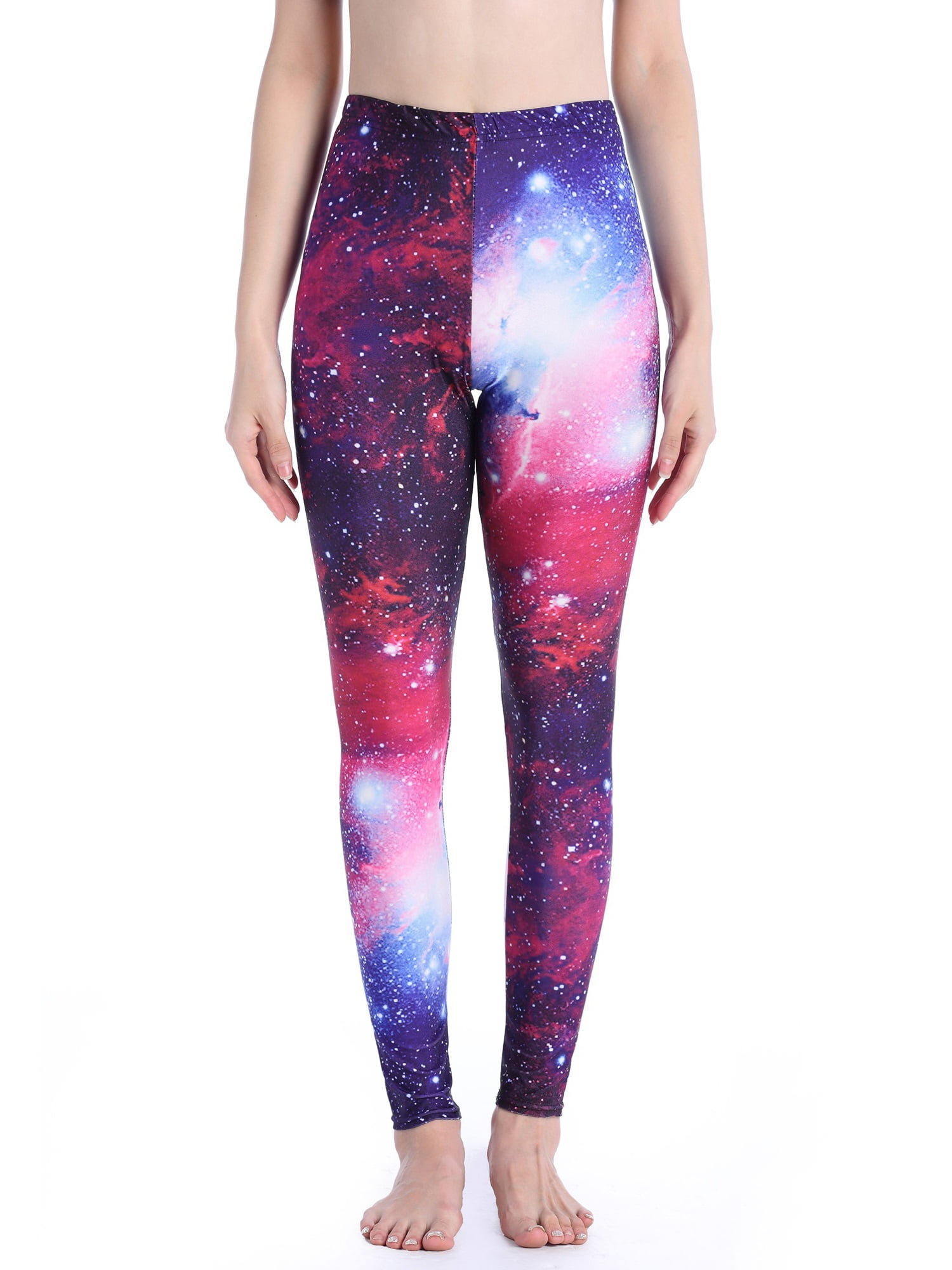 Colourful Space Leggings Galaxy Circus Yoga Pants Women High Waist  Activewear Plus Size Gym Apparel Athletic Gear Color Balls Workout Pant 