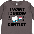 thumbnail image 4 of Inktastic I Want To Grow up To Be a Dentist Boys or Girls Long Sleeve Toddler T-Shirt, 4 of 5