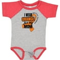 thumbnail image 3 of Inktastic I Wear Orange for My Mom Multiple Sclerosis Awareness Boys or Girls Baby Bodysuit, 3 of 5