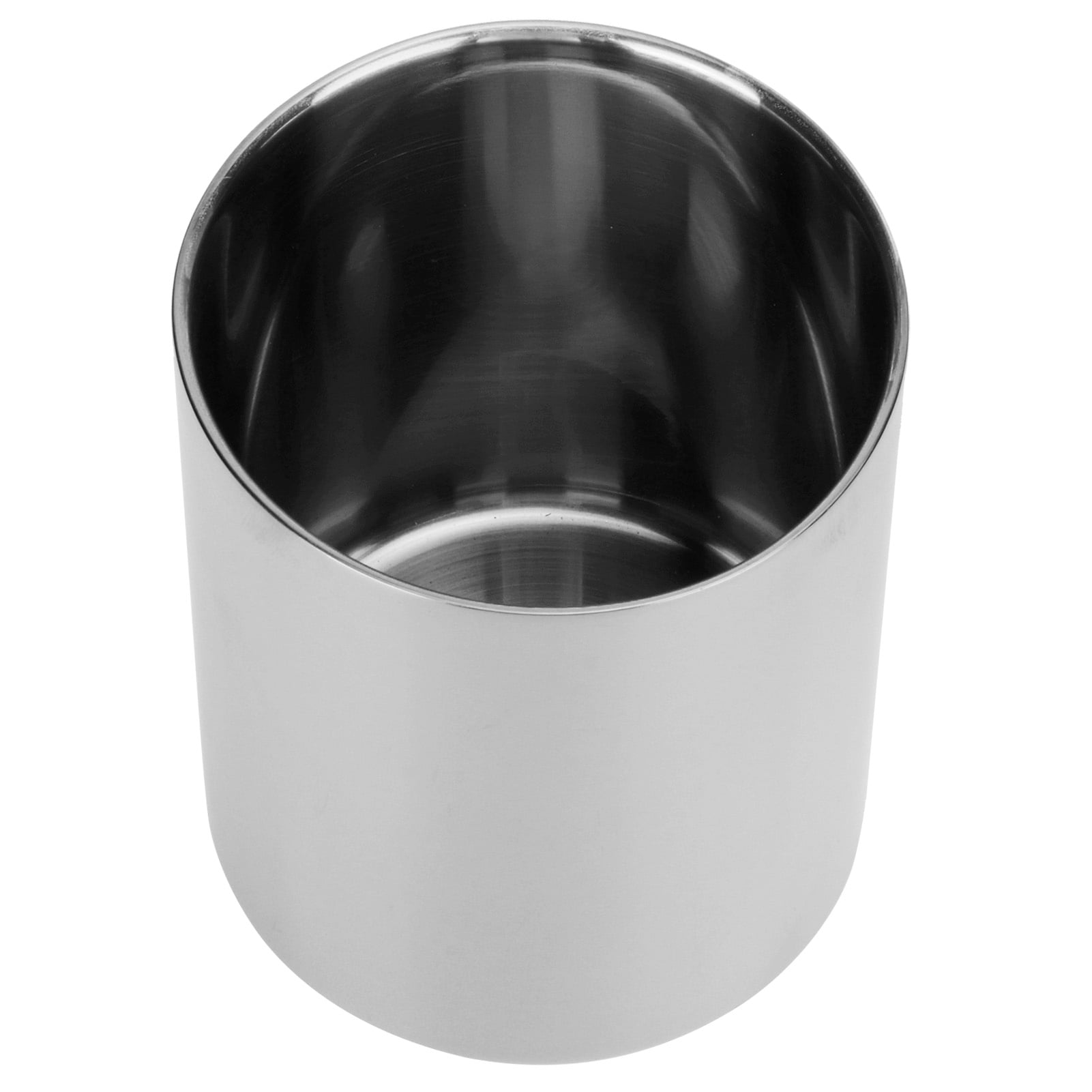 Pencil Cup, Pen Container Stainless Steel Pencil Cup Holder, For Desk Home Silver