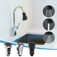 thumbnail image 2 of YYV Pull Out Kitchen Faucet Sprayer Replacement 3 Function Rotatable Pull Down Spray Head Water Saving Multi Mode Spray for Sink Faucet Pull Down Replacement Head, 2 of 4