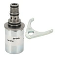 thumbnail image 2 of Válvula solenoide, válvula solenoide eléctrica de 12 V Válvula solenoide eléctrica Válvula solenoide de acero de aleación Artesanía superior, 2 of 9