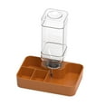 thumbnail image 2 of Comedero para reptiles, cuenco de agua, accesorio para terrario, estación de alimentación, dispensador automático de agua, bebedero para tortugas y Caqui pequeño, 2 of 8